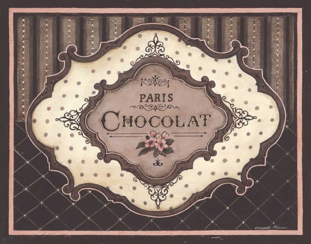 Chocolat art print by Kimberly Poloson for $57.95 CAD