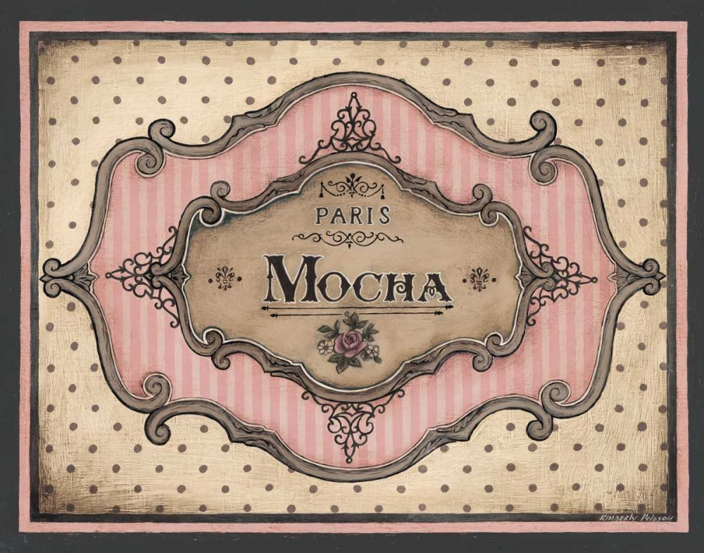 Mocha art print by Kimberly Poloson for $57.95 CAD