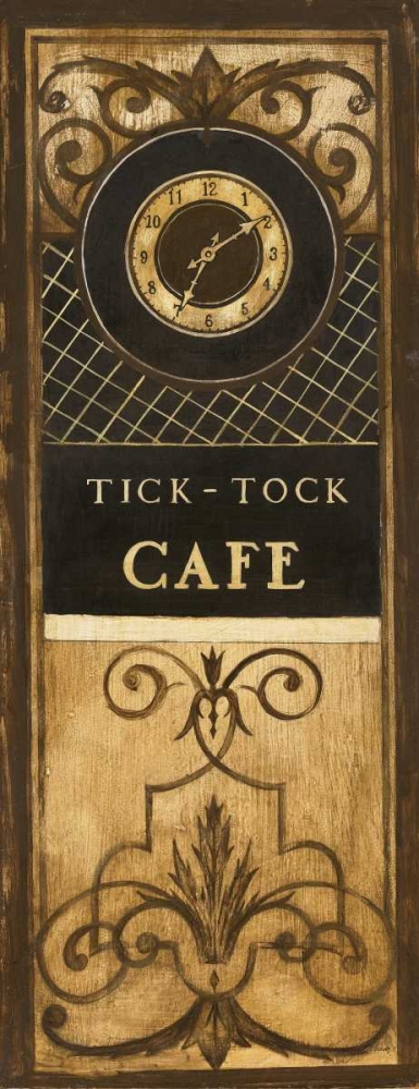 Tick Tock Cafe art print by Kimberly Poloson for $57.95 CAD