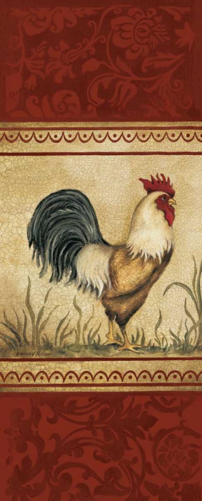 Classic Rooster I art print by Kimberly Poloson for $57.95 CAD