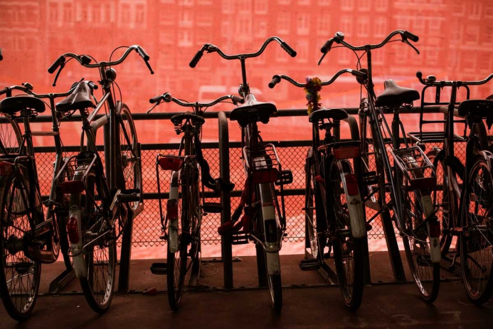 Bicycles at Centraal Station II art print by Erin Berzel for $57.95 CAD