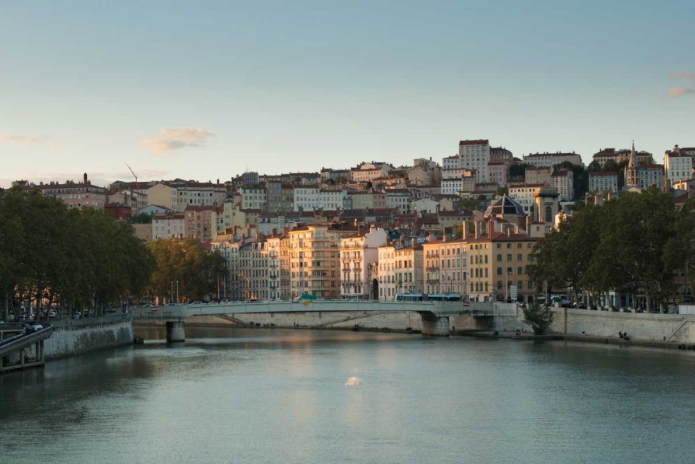 The Saone in Lyon I art print by Erin Berzel for $57.95 CAD