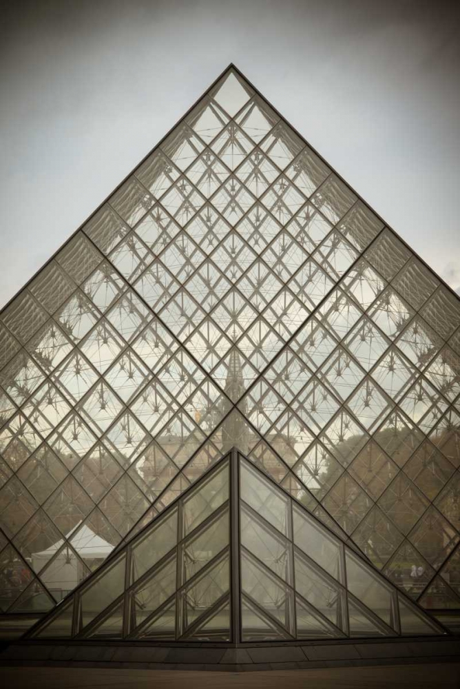Louvre Pyramid I art print by Erin Berzel for $57.95 CAD
