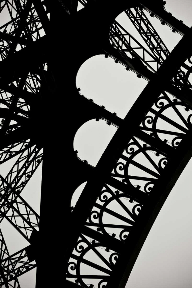 Eiffel Tower Latticework I art print by Erin Berzel for $57.95 CAD