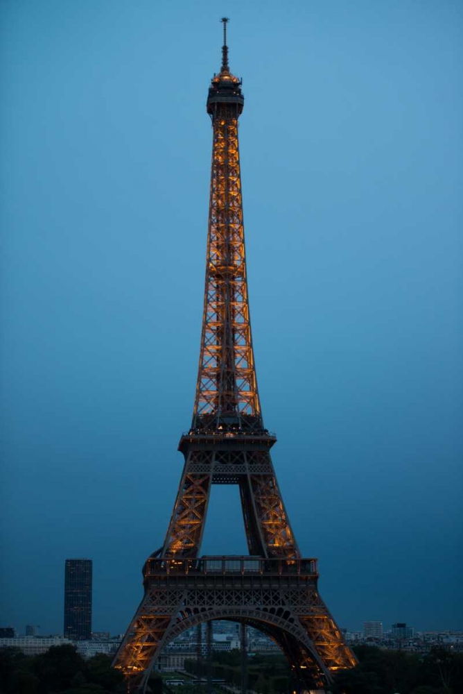 Eiffel Tower at Night I art print by Erin Berzel for $57.95 CAD