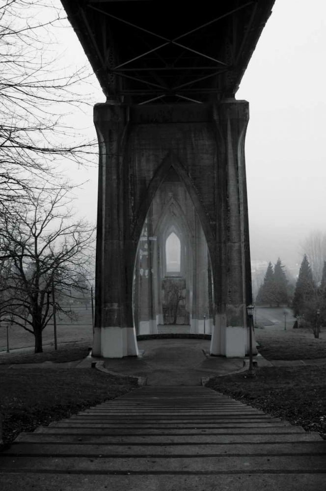 BW St. Johns Arches VI art print by Erin Berzel for $57.95 CAD