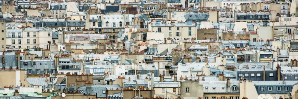 Montmartre Panoramic I art print by Erin Berzel for $57.95 CAD