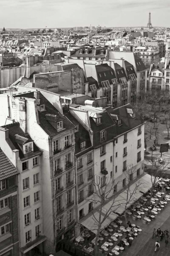 Paris Rooftops V art print by Rita Crane for $57.95 CAD