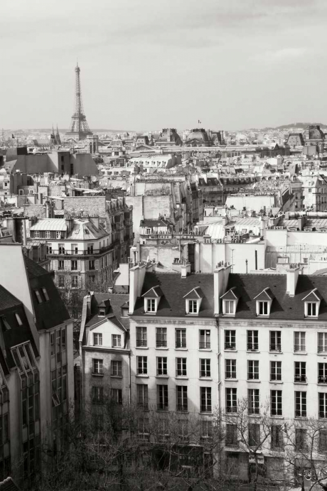 Paris Rooftops VI art print by Rita Crane for $57.95 CAD