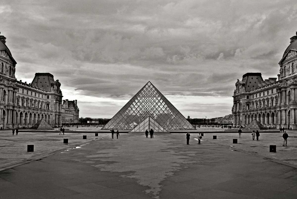 Pyramid at the Louvre I art print by Rita Crane for $57.95 CAD