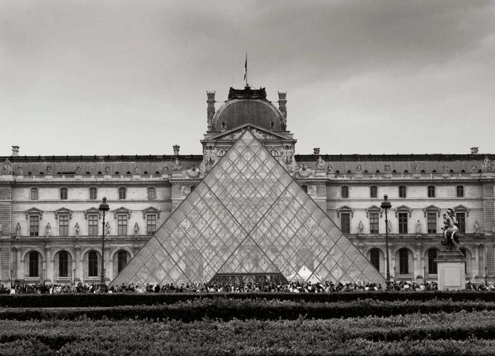 Pyramid at the Louvre II art print by Rita Crane for $57.95 CAD