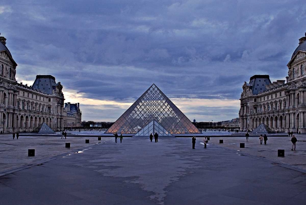Pyramid at the Louvre III art print by Rita Crane for $57.95 CAD