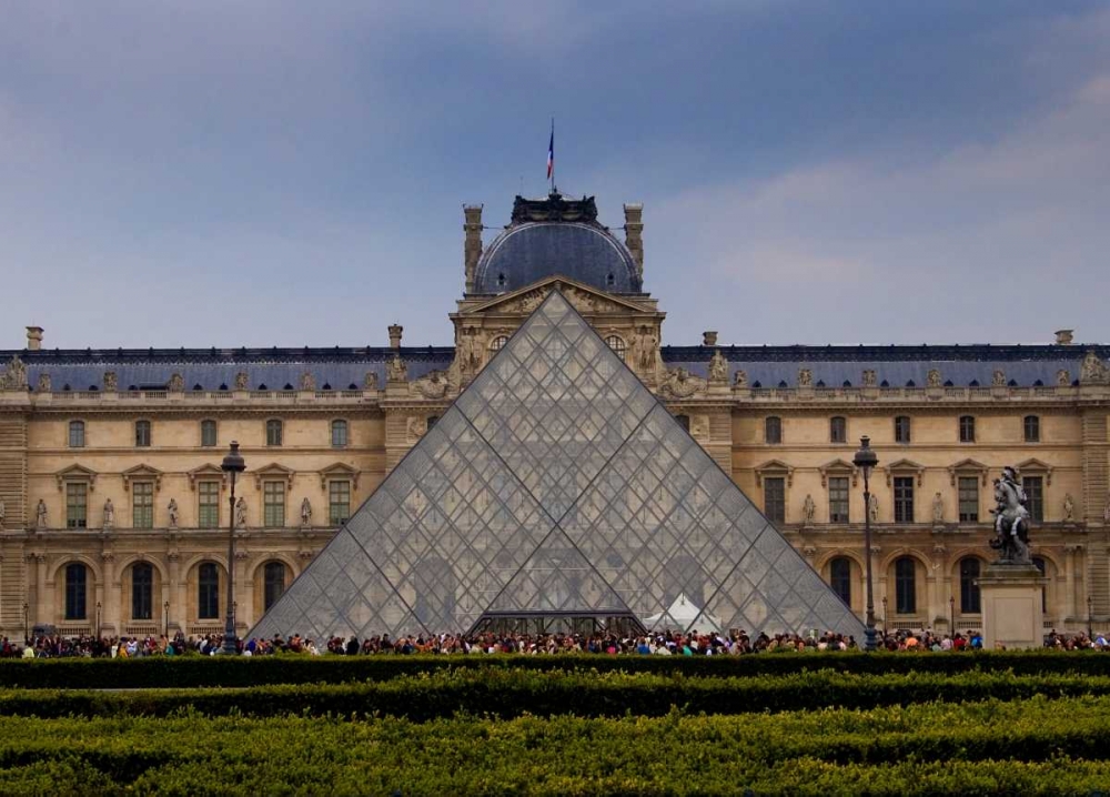 Pyramid at the Louvre IV art print by Rita Crane for $57.95 CAD