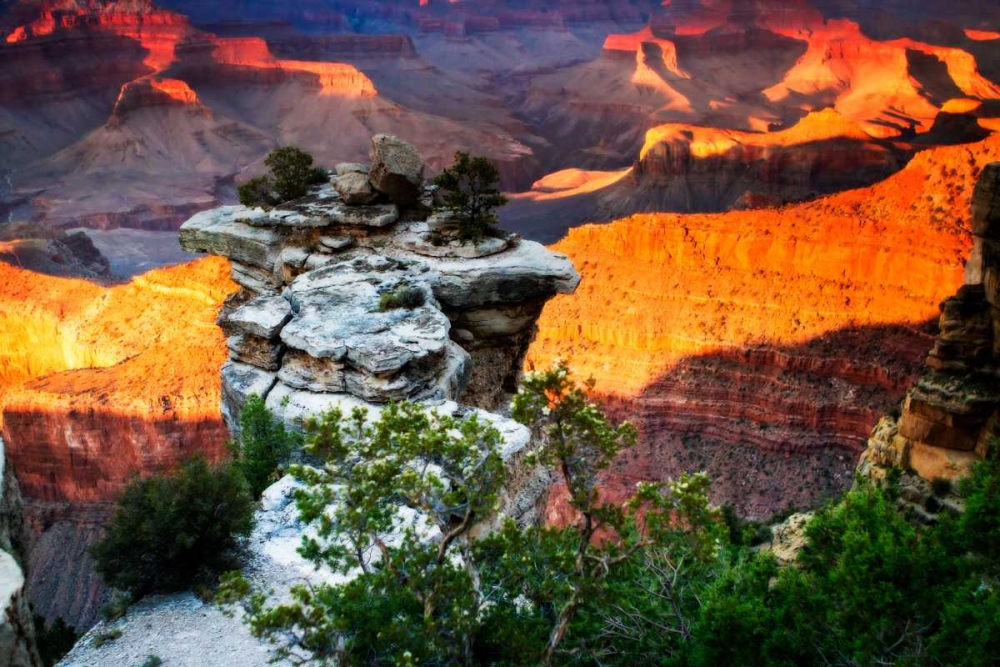 Mather Point Sunset IV art print by Alan Hausenflock for $57.95 CAD