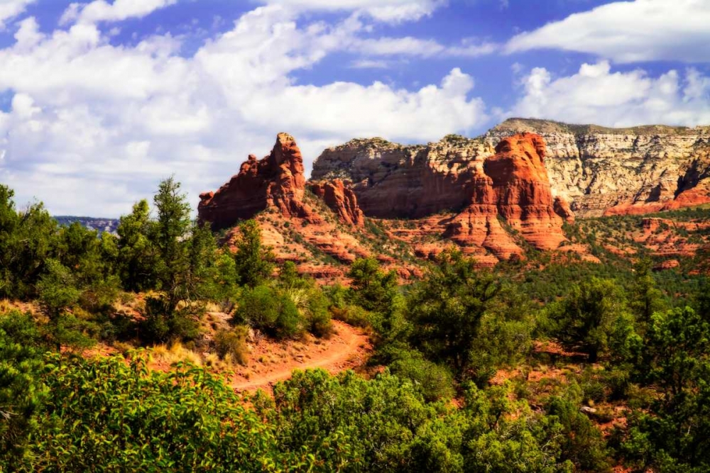 Red Rock Mountains II art print by Alan Hausenflock for $57.95 CAD