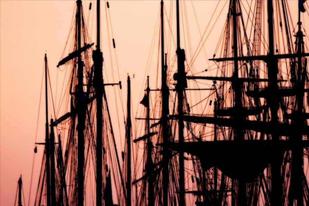 Tall Ships at Sunset II art print by Alan Hausenflock for $57.95 CAD
