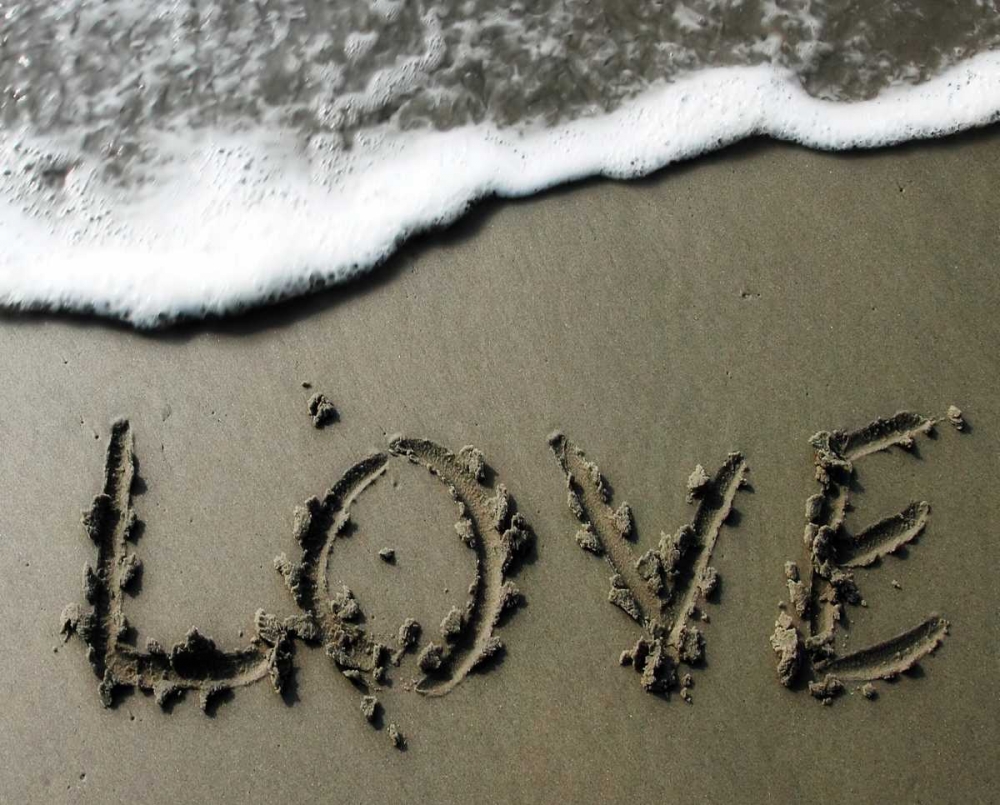 Love in Sand art print by Alan Hausenflock for $57.95 CAD