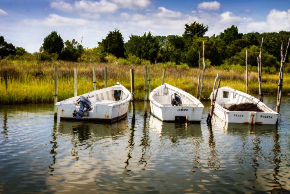 Three Small Boats I art print by Alan Hausenflock for $57.95 CAD