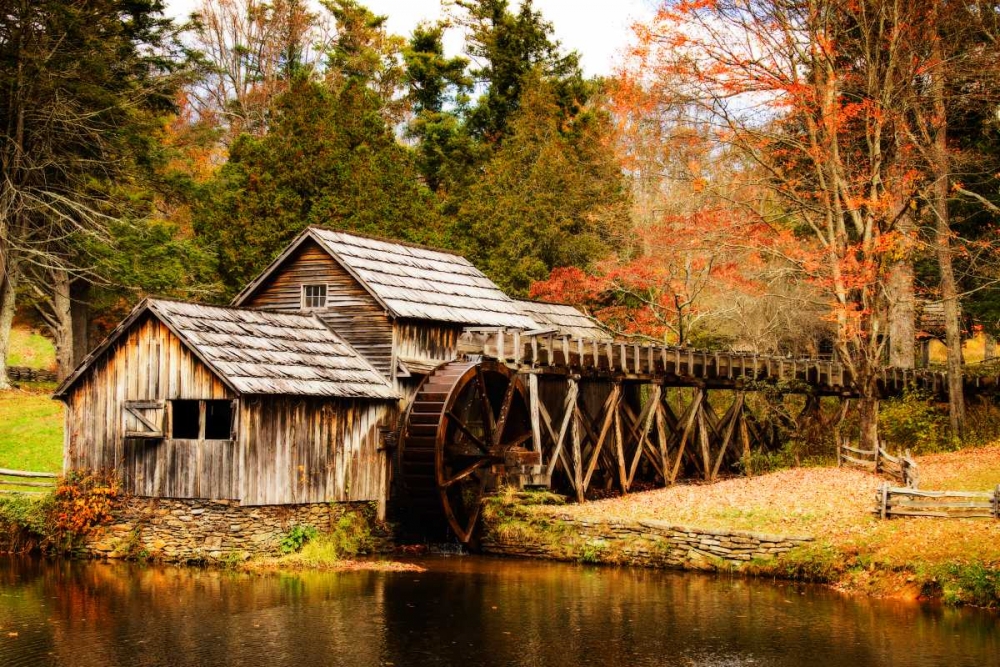 Mabry Mill III art print by Alan Hausenflock for $57.95 CAD