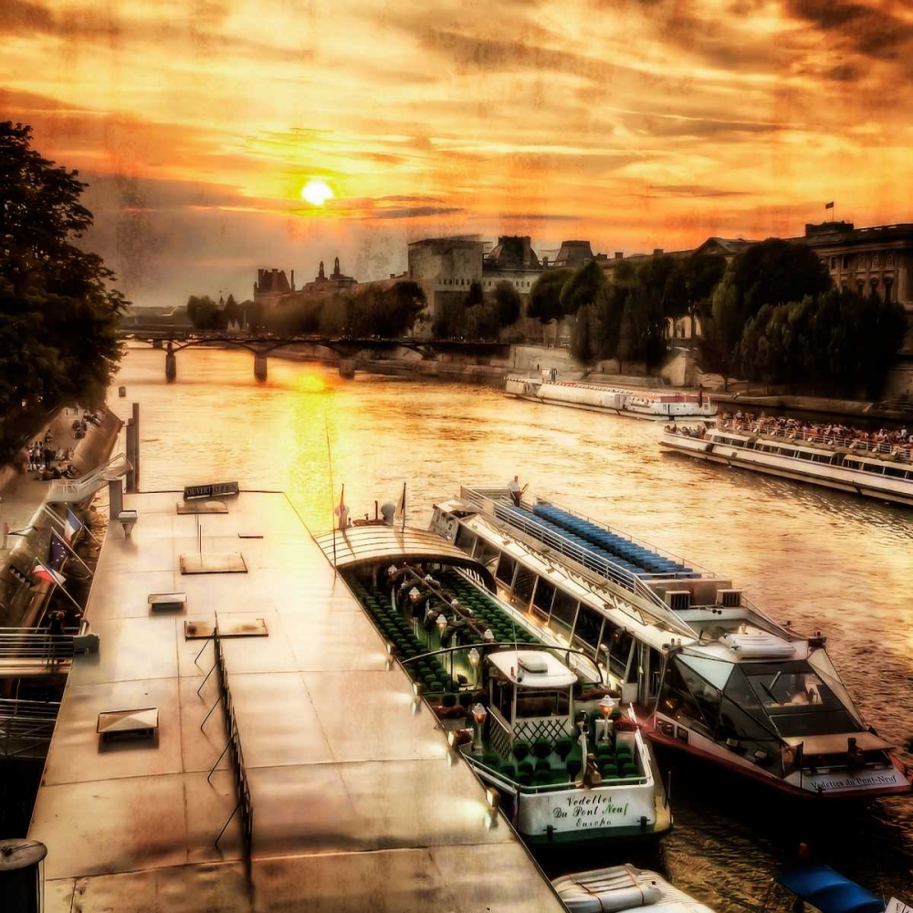 River Seine at Sunset I art print by Alan Hausenflock for $57.95 CAD