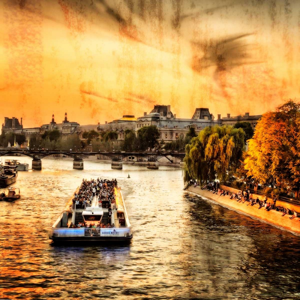River Seine at Sunset II art print by Alan Hausenflock for $57.95 CAD