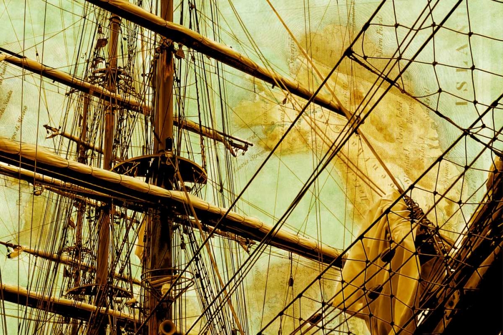 Tall Ship I art print by Alan Hausenflock for $57.95 CAD
