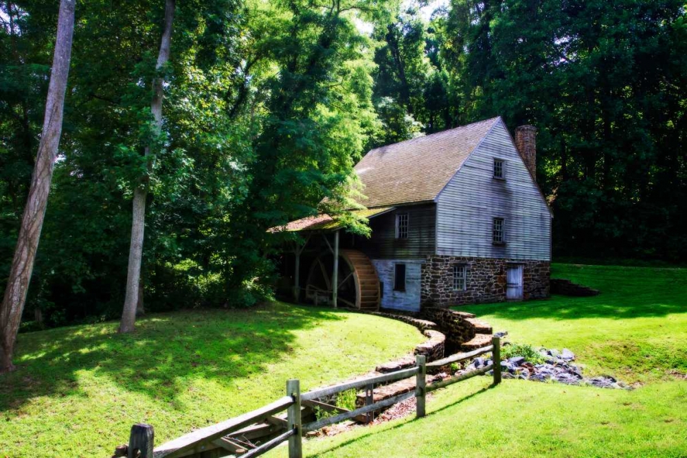 18th Century Grist Mill I art print by Alan Hausenflock for $57.95 CAD