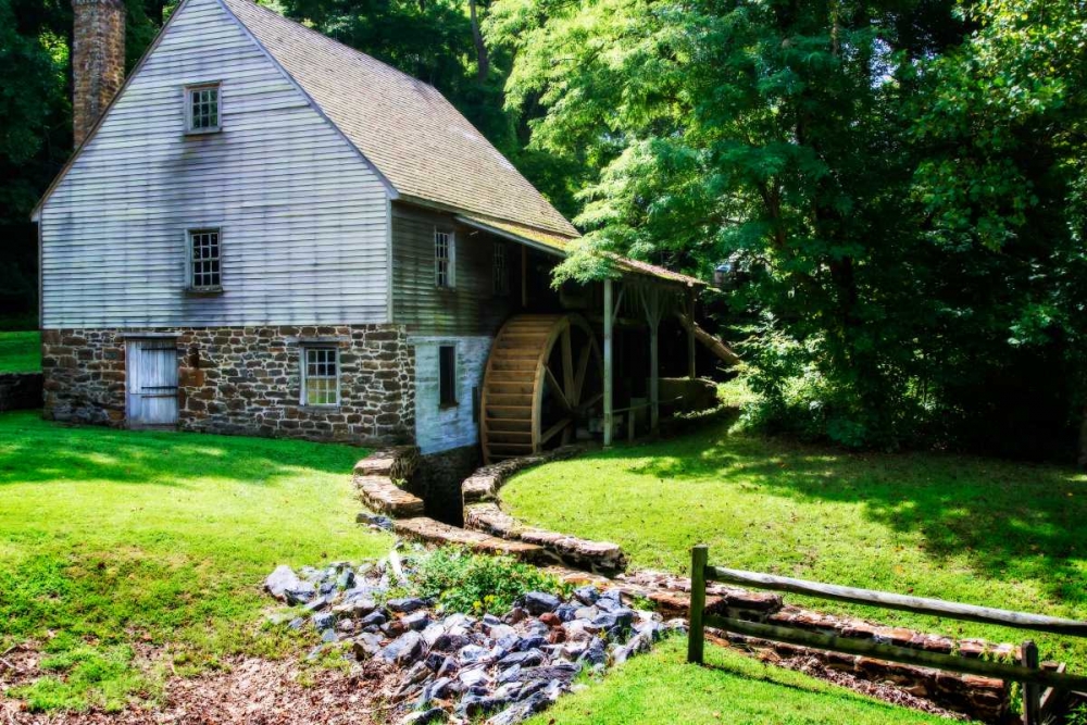 18th Century Grist Mill II art print by Alan Hausenflock for $57.95 CAD