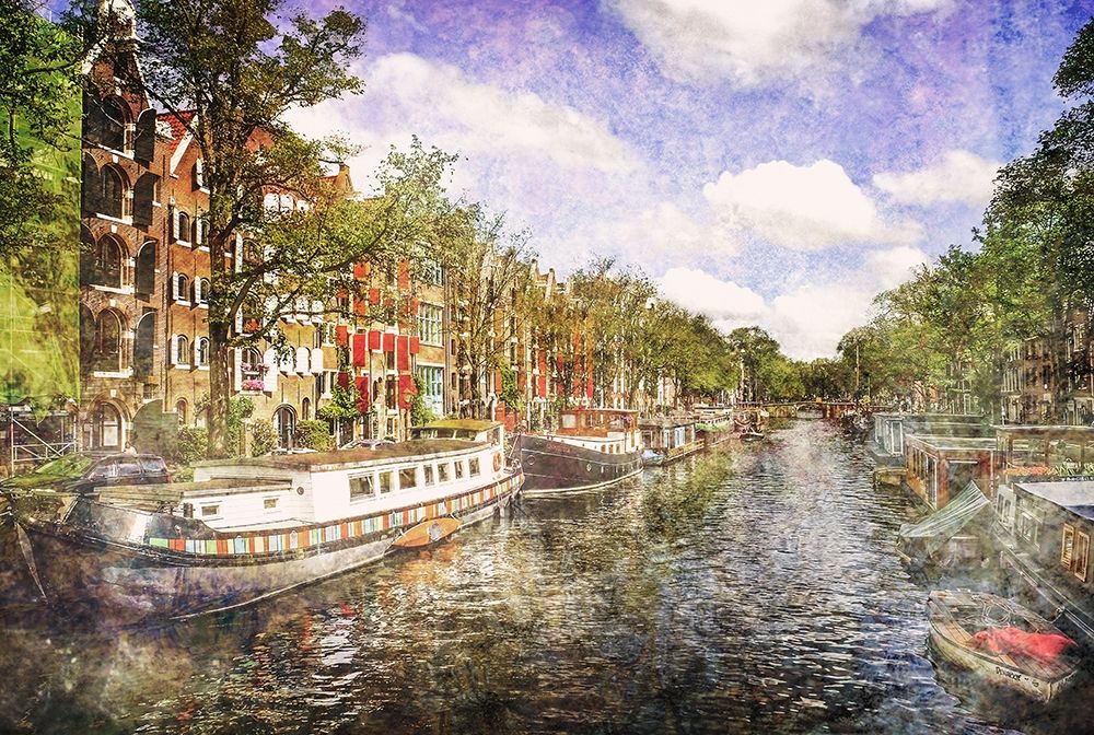 Amsterdam Waterway art print by Alan Hausenflock for $57.95 CAD