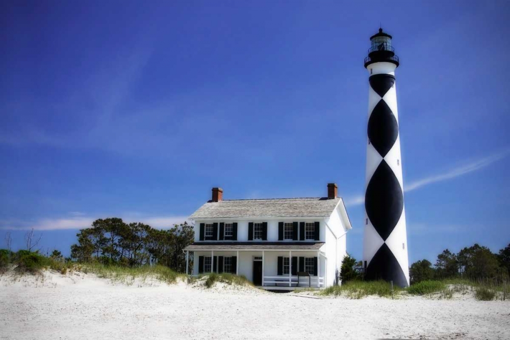 Cape Lookout Light I art print by Alan Hausenflock for $57.95 CAD