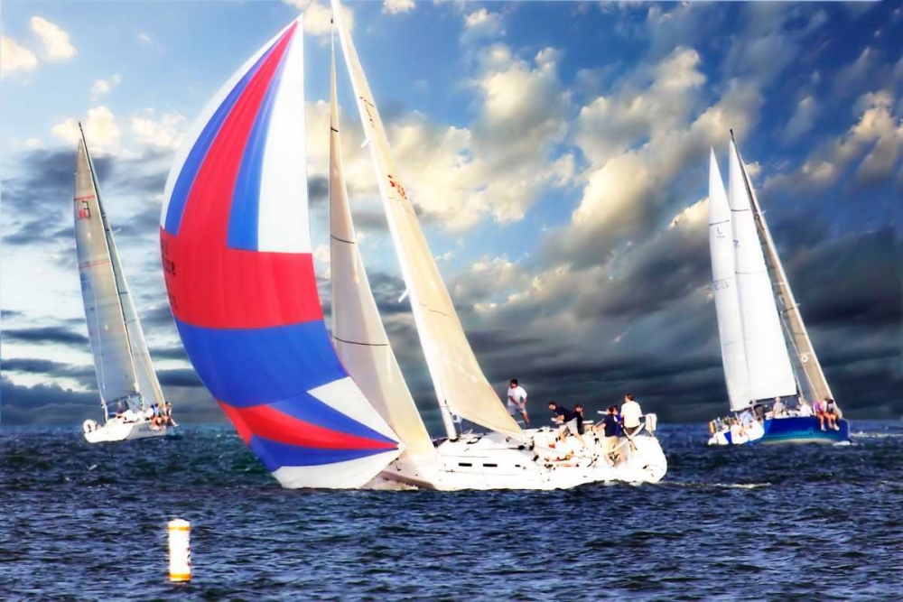 Sailing at Sunset II art print by Alan Hausenflock for $57.95 CAD