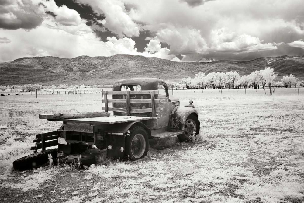 Truck in Field art print by George Johnson for $57.95 CAD