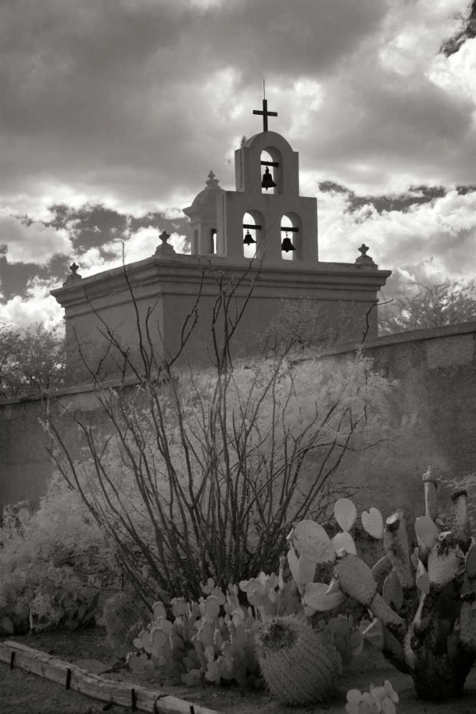 Mission San Xavier III art print by George Johnson for $57.95 CAD