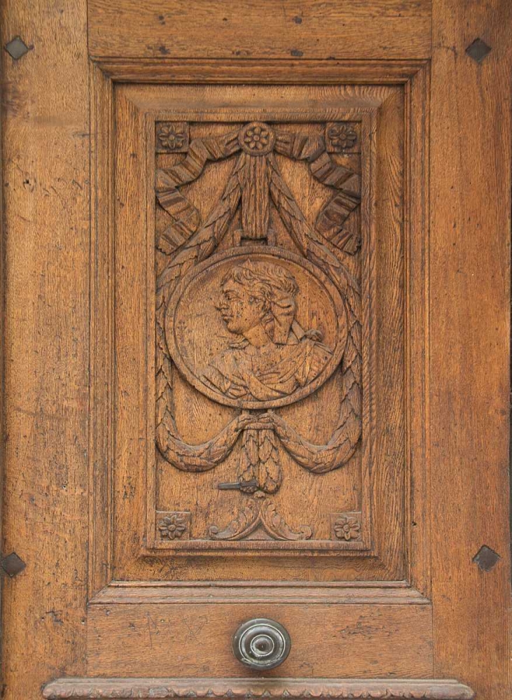 Regensburg Carved Door art print by George Johnson for $57.95 CAD