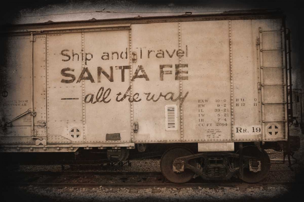 Santa Fe All the Way art print by George Johnson for $57.95 CAD