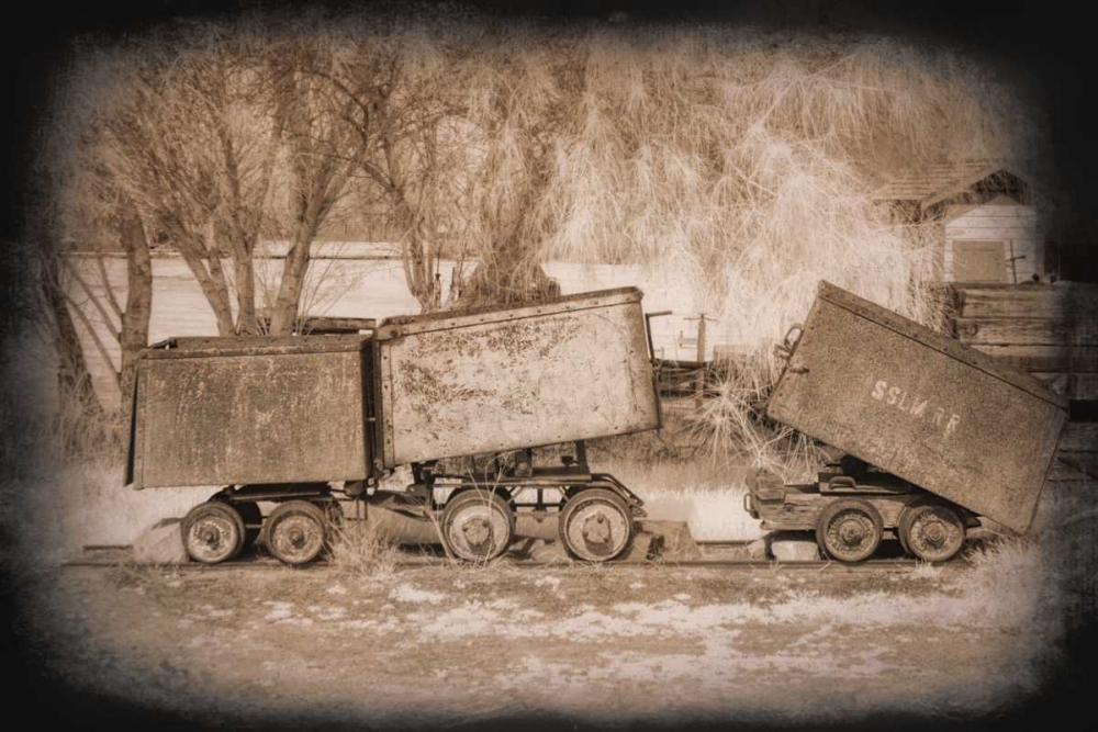 Mine Cars art print by George Johnson for $57.95 CAD