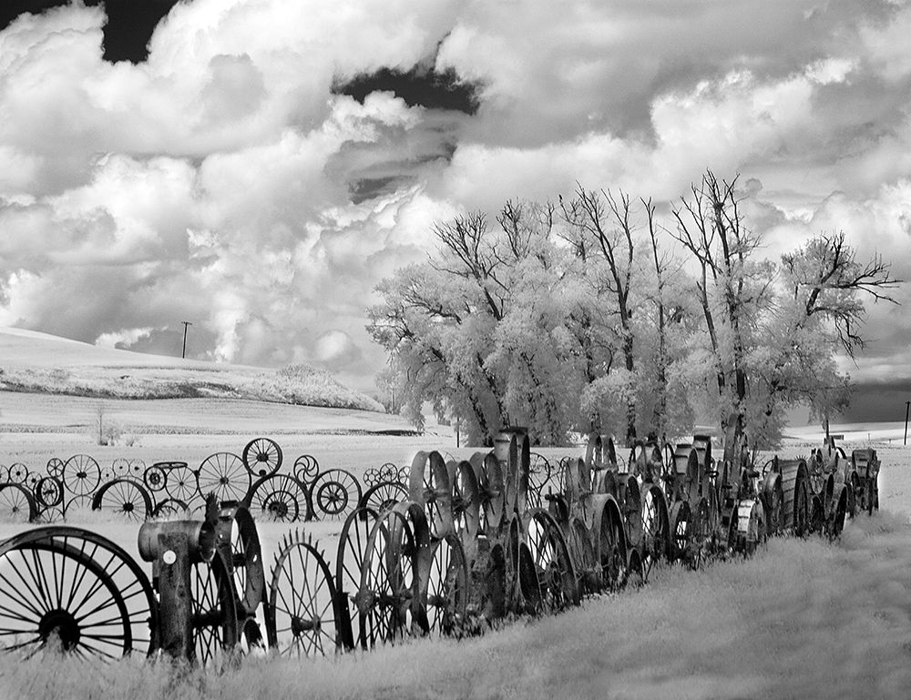 Wheel Fence the Palouse art print by George Johnson for $57.95 CAD