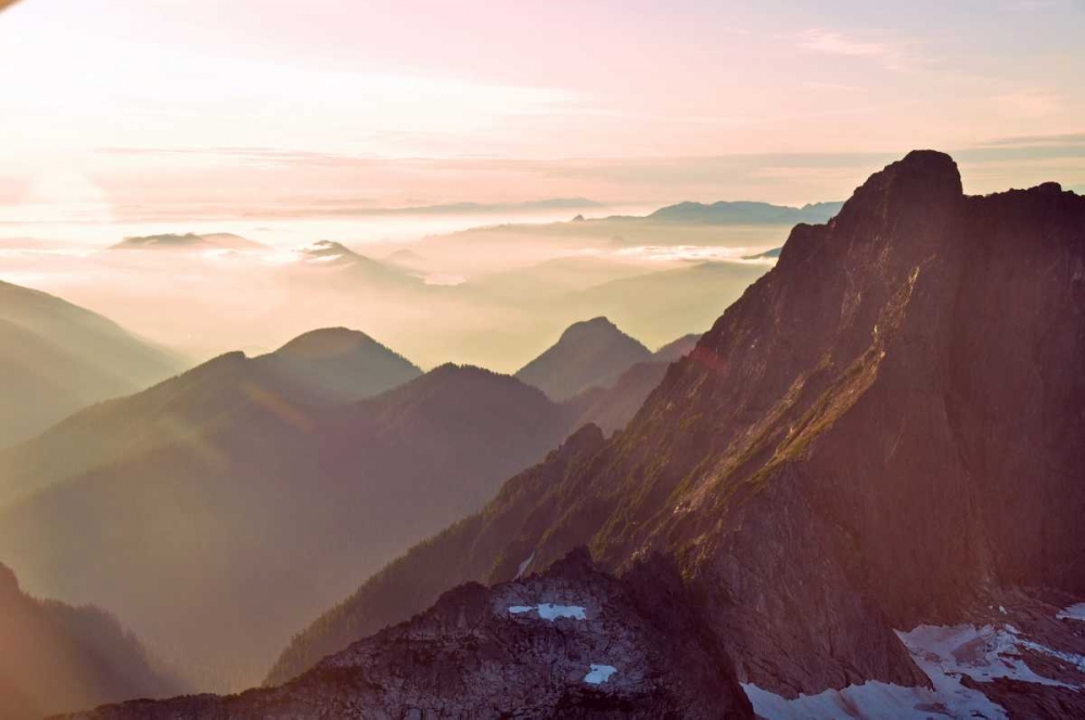 Glacier Peak II art print by Brian Kidd for $57.95 CAD