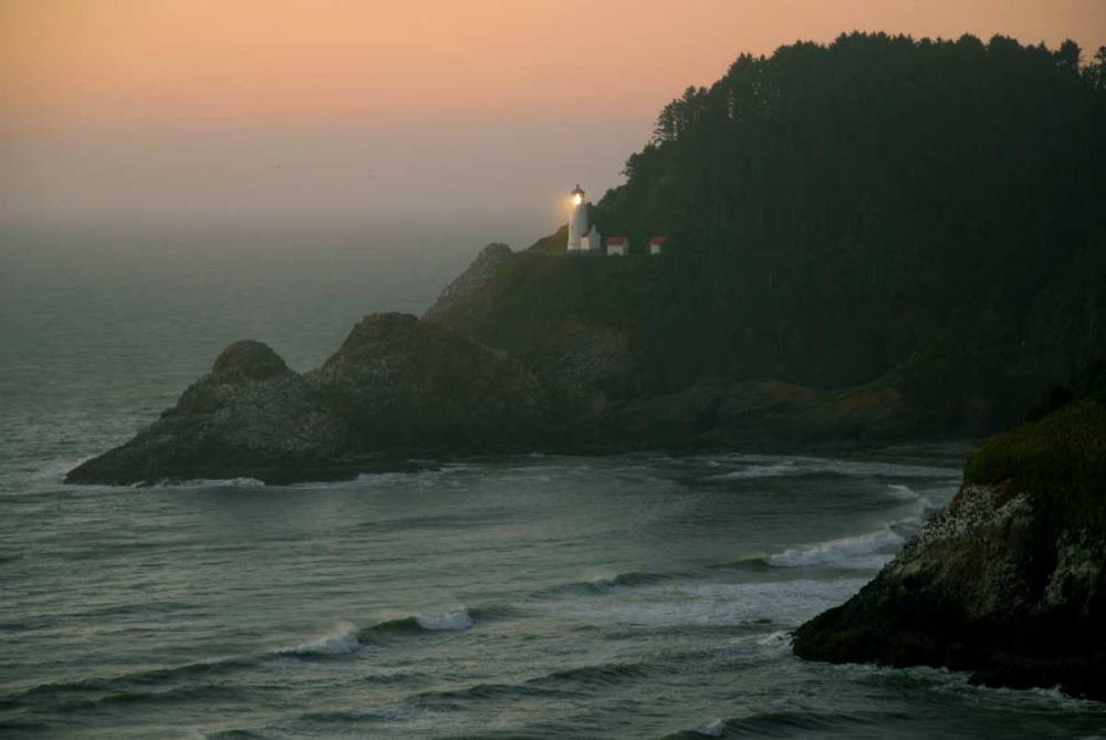 Heceta Sunset art print by Brian Kidd for $57.95 CAD