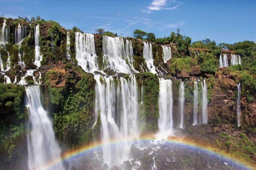 Iguazu Rainbow art print by Larry Malvin for $57.95 CAD