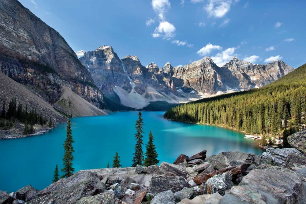 Moraine Lake II art print by Larry Malvin for $57.95 CAD