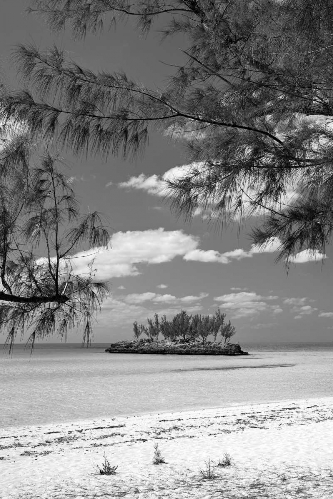 Gaulding Cay Island BW art print by Larry Malvin for $57.95 CAD