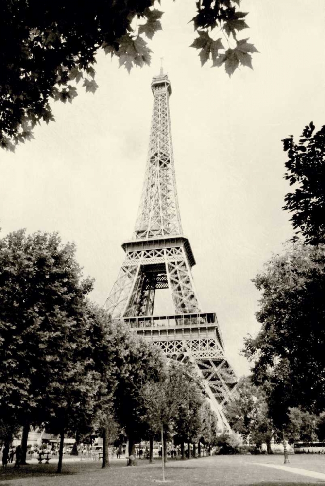 Eiffel Tower I art print by Amy Melious for $57.95 CAD