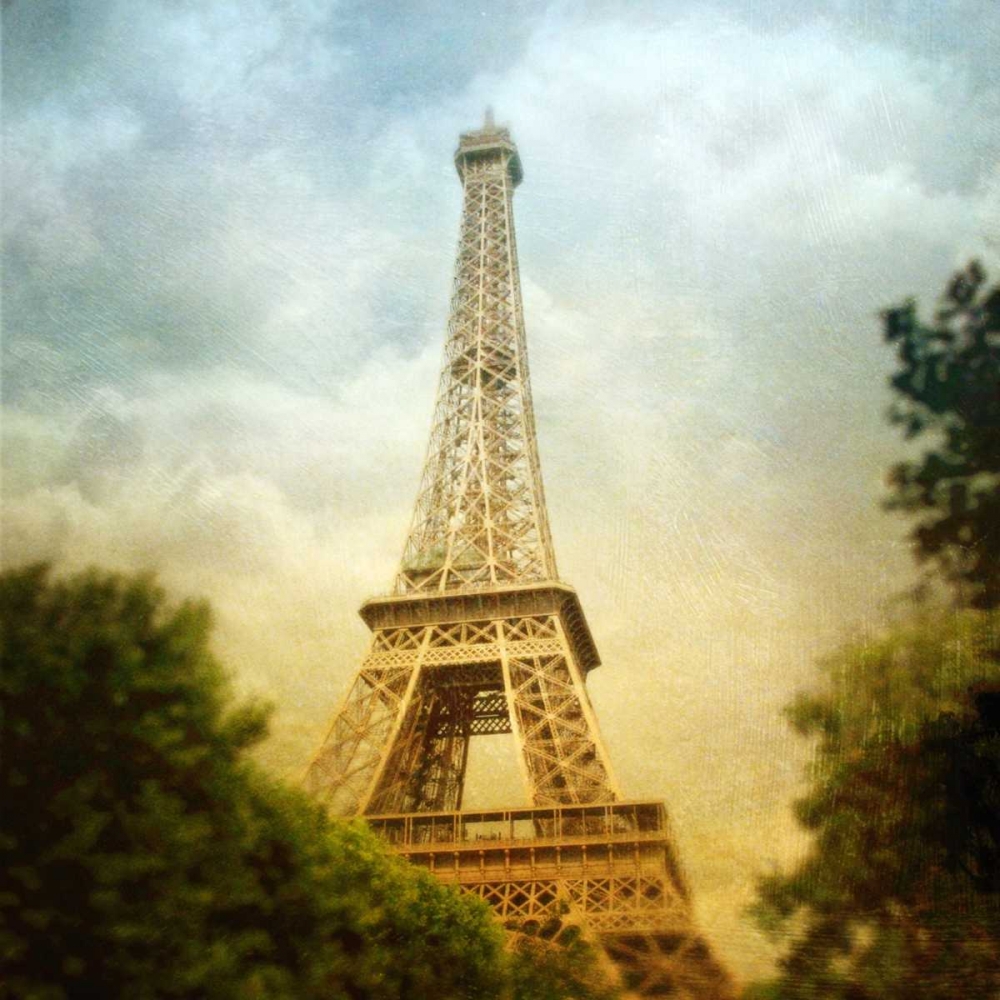 Eiffel Tower III art print by Amy Melious for $57.95 CAD