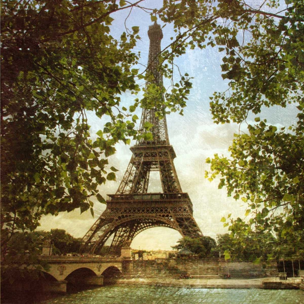 Eiffel Tower IV art print by Amy Melious for $57.95 CAD