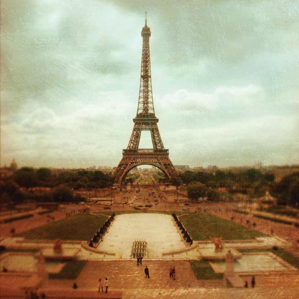 Eiffel Tower V art print by Amy Melious for $57.95 CAD