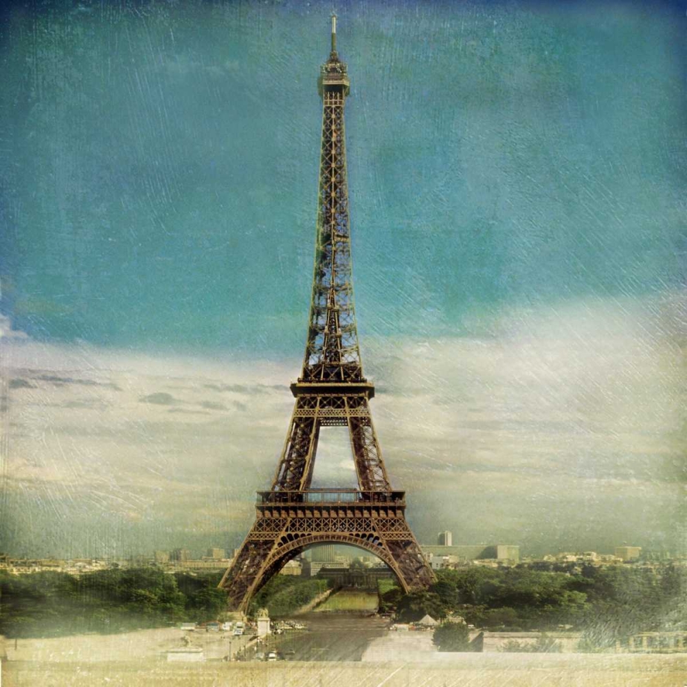 Eiffel Tower VII art print by Amy Melious for $57.95 CAD