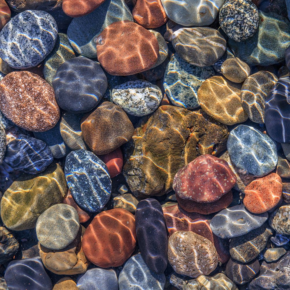 Beach Rocks II art print by Kathy Mahan for $57.95 CAD