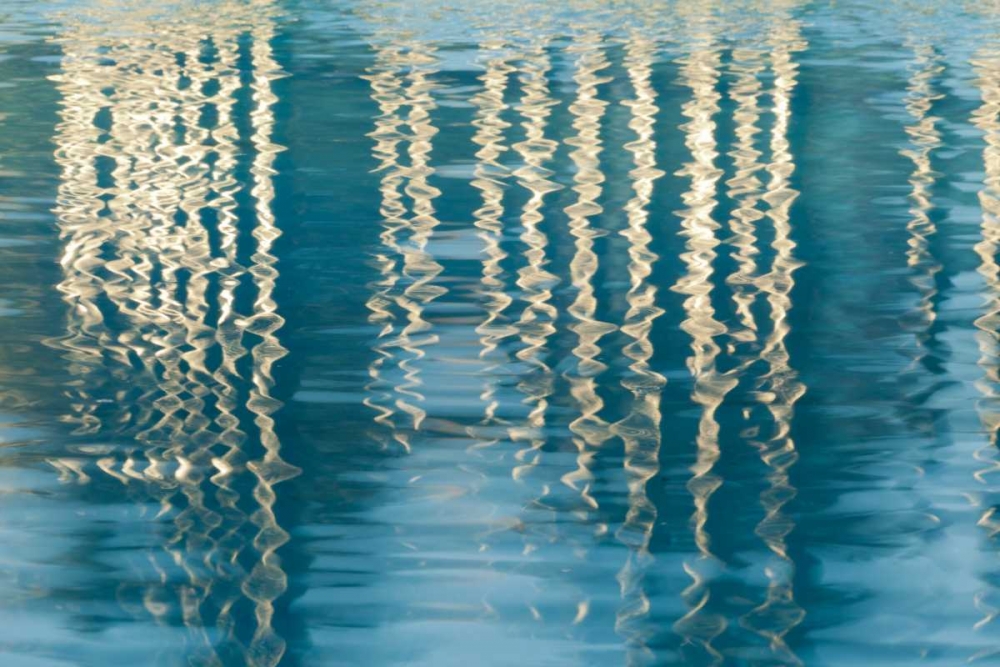 Blue Reflections II art print by Kathy Mahan for $57.95 CAD
