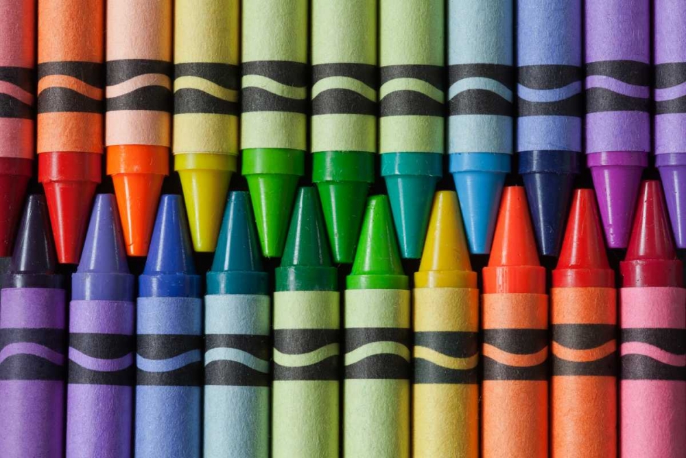 Crayons of a Rainbow II art print by Kathy Mahan for $57.95 CAD